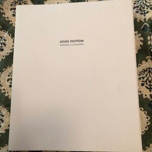 Rare Louis Vuitton Asnieres La Galerie Collectors Book